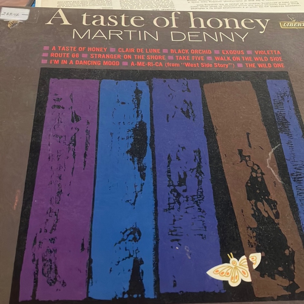 Martin Denny 'A Taste of Honey' Vinyl Record